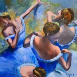 A tribute to Edgar Degas’ Ballerinas