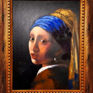 After Vermeer’s Girl with the Pearl Earring – SOLD