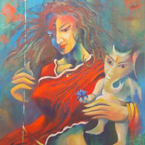 Durga the Mother of Ganesha