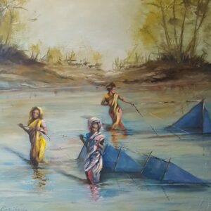 The Fishing Women of Bengal – SOLD