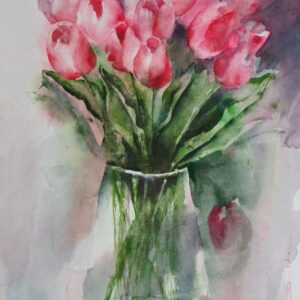Tulips in my Vase I